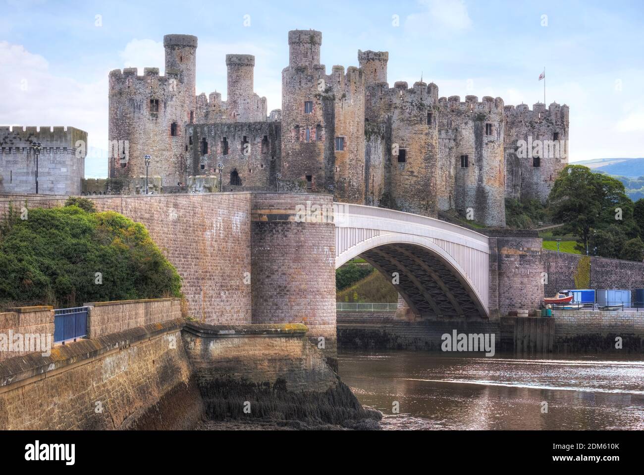 Château de Conwy, Conwy, Pays de Galles, Royaume-Uni Banque D'Images