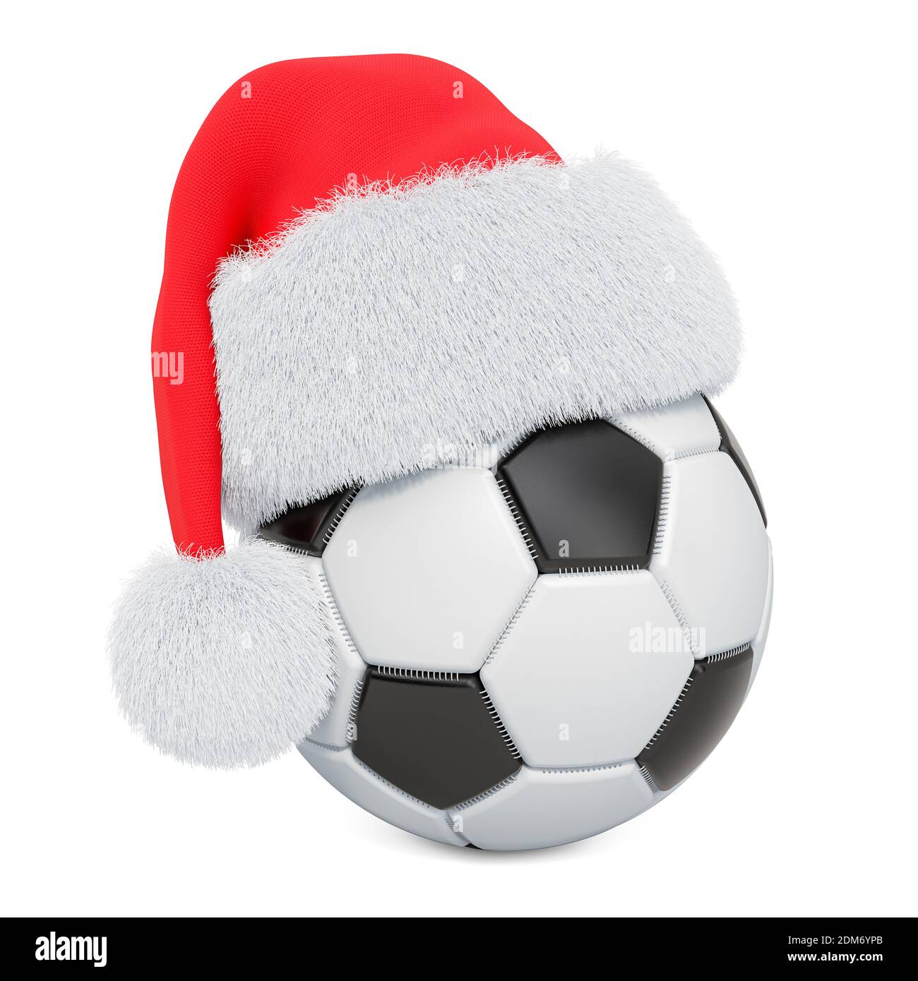 Christmas concept soccer ball 3d Banque de photographies et d'images à  haute résolution - Alamy
