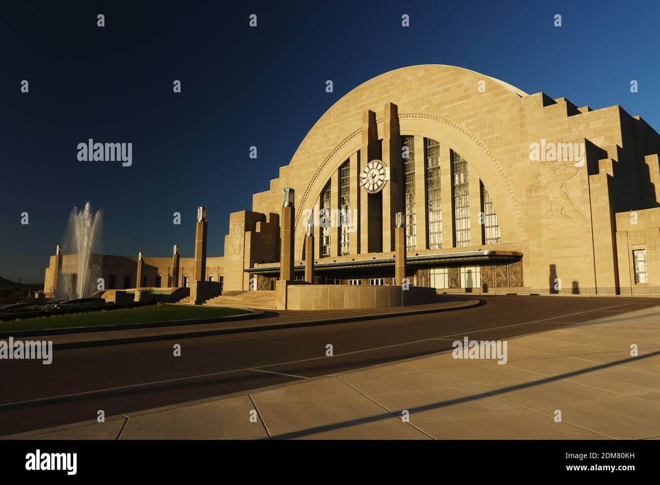 Cincinnati Museum Center. Cincinnati Union terminal - gare. 1933 architecture art déco. Cincinnati, Ohio, États-Unis. Banque D'Images