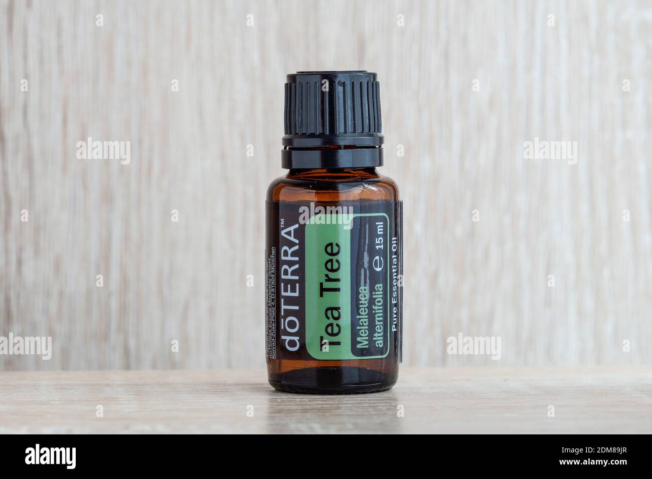 Pecs / Hungray - août 06 2020 - éditorial Image de l'huile essentielle Doterra pour une utilisation quotidienne Banque D'Images