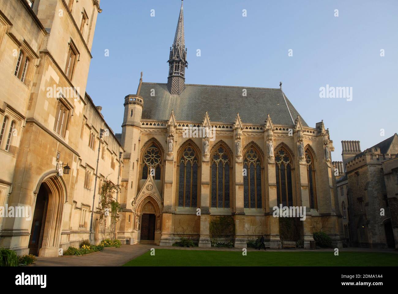 Exeter College Chapel, Université d'Oxford, Oxford, Angleterre Banque D'Images