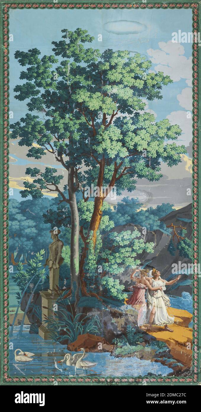 Telemachus sur l'île de Calypso, Xavier Mader, Joseph Dufour et Cié