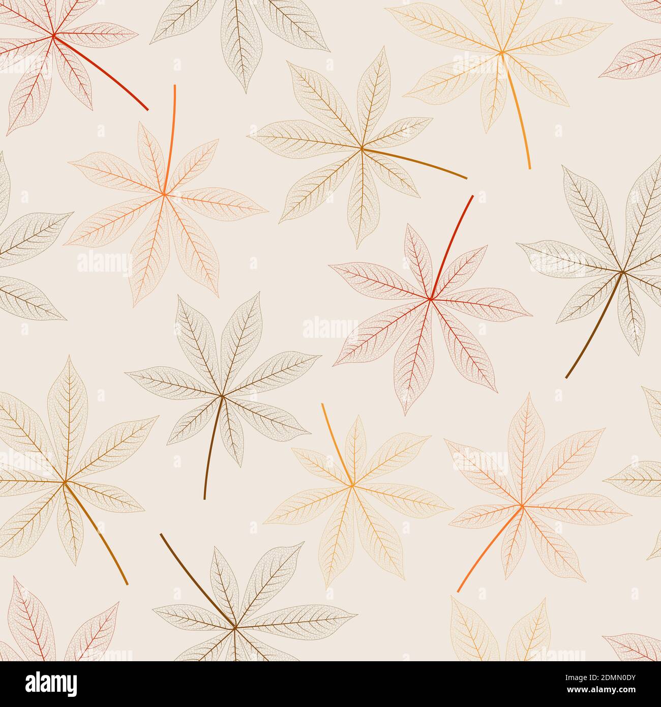 Tendance vecteur sans couture motif ditsy des feuilles de manioc tropical. Arrière-plan à texture feuillages artistiques et vibrantes pour l'impression et le textile Illustration de Vecteur Tendance vecteur sans couture motif ditsy des feuilles de manioc tropical. Arrière-plan à texture feuillages artistiques et vibrantes pour l'impression et le textile Illustration de Vecteur