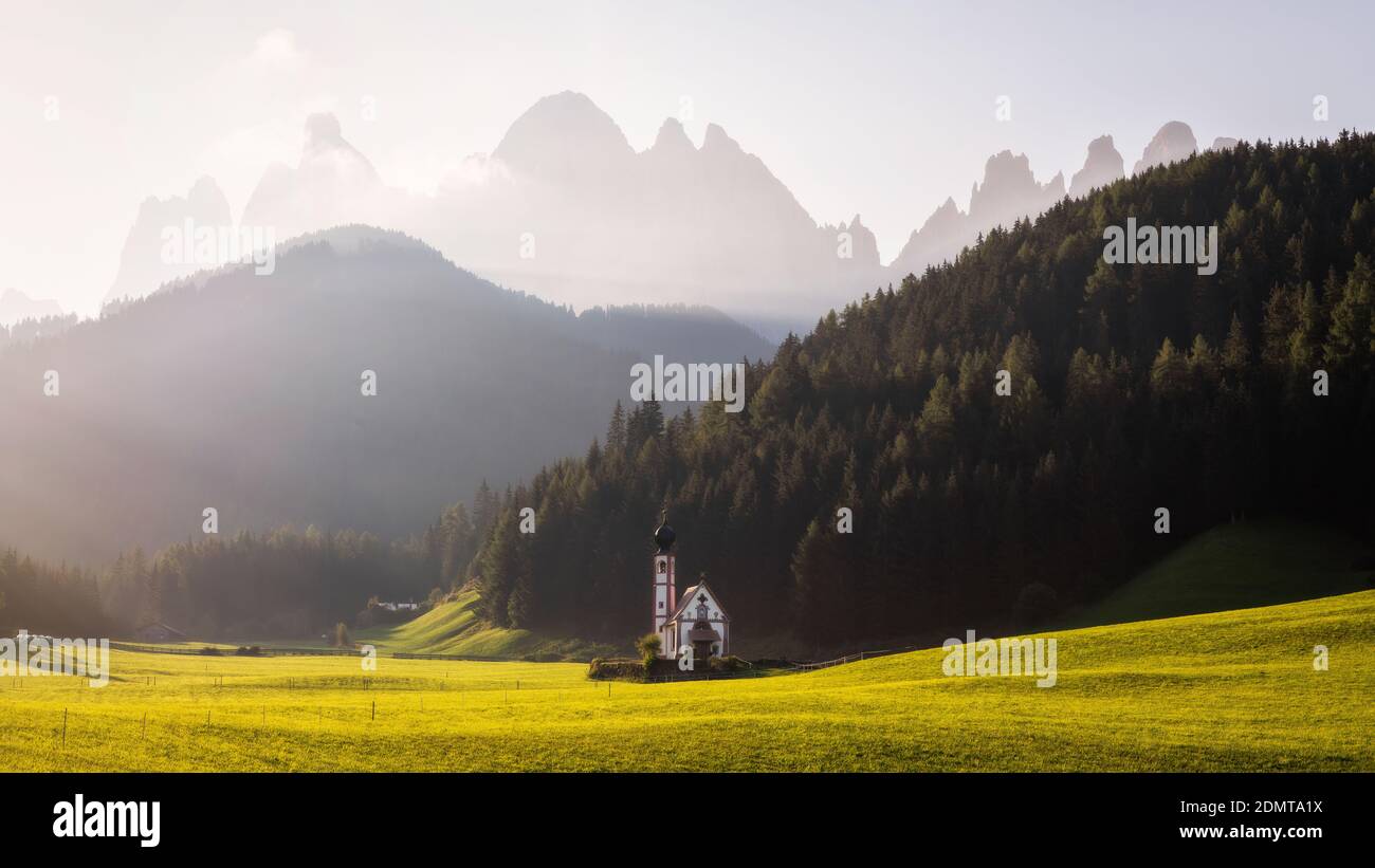 San giovanni in ranui église, Bolzano, Italie Banque D'Images