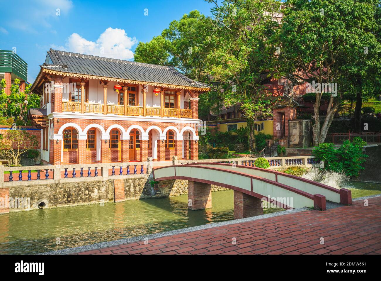 Wufeng Lin Family Mansion and Garden à taichung, taïwan Banque D'Images