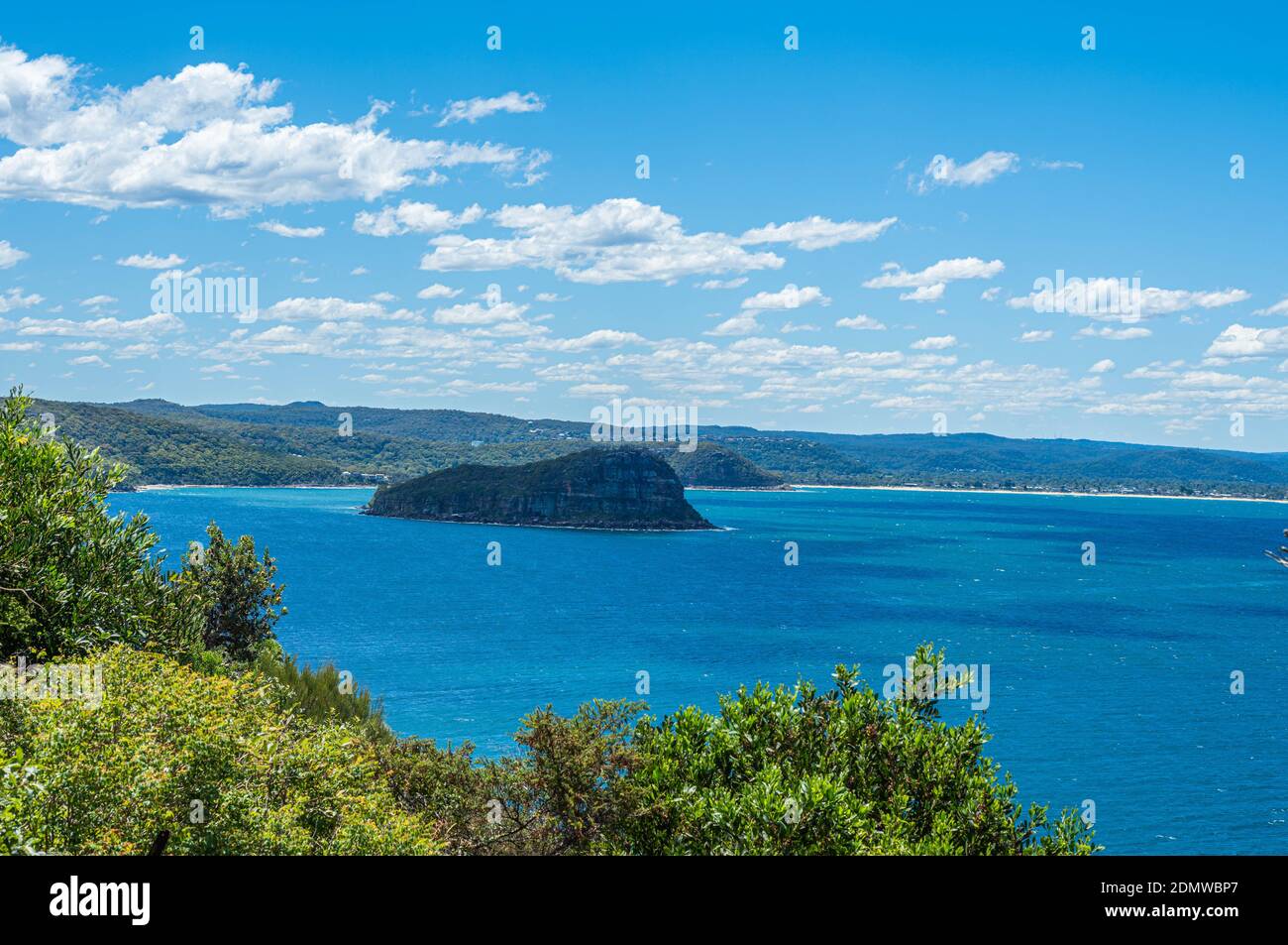 Une petite île de Palm Beach Banque D'Images