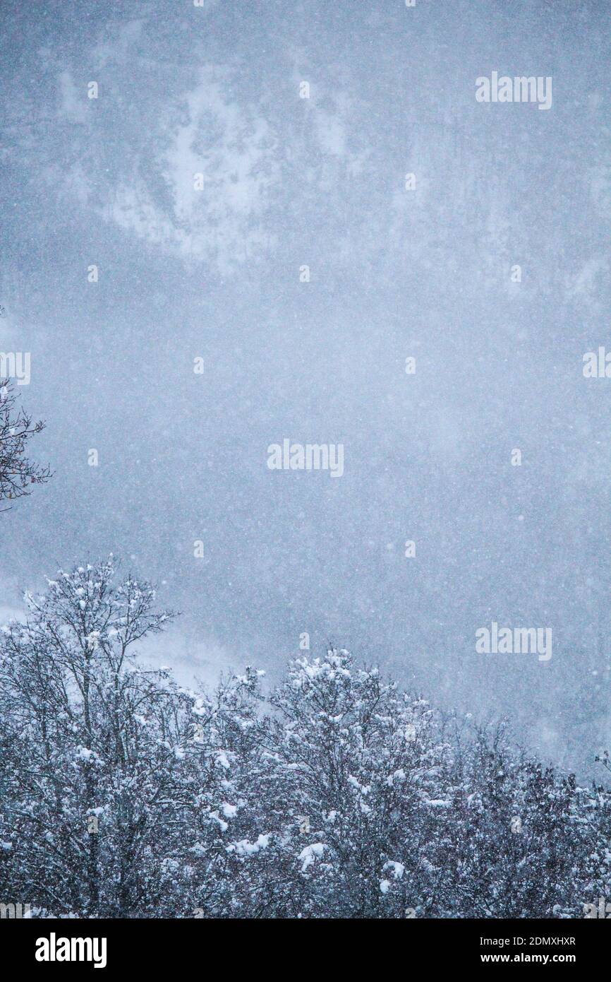 Jours de neige Banque D'Images