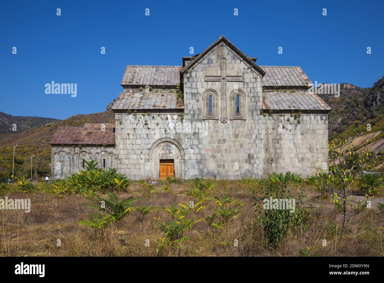 L'Arménie, Lori Province, Akhtala, Monastère Akhtala Banque D'Images