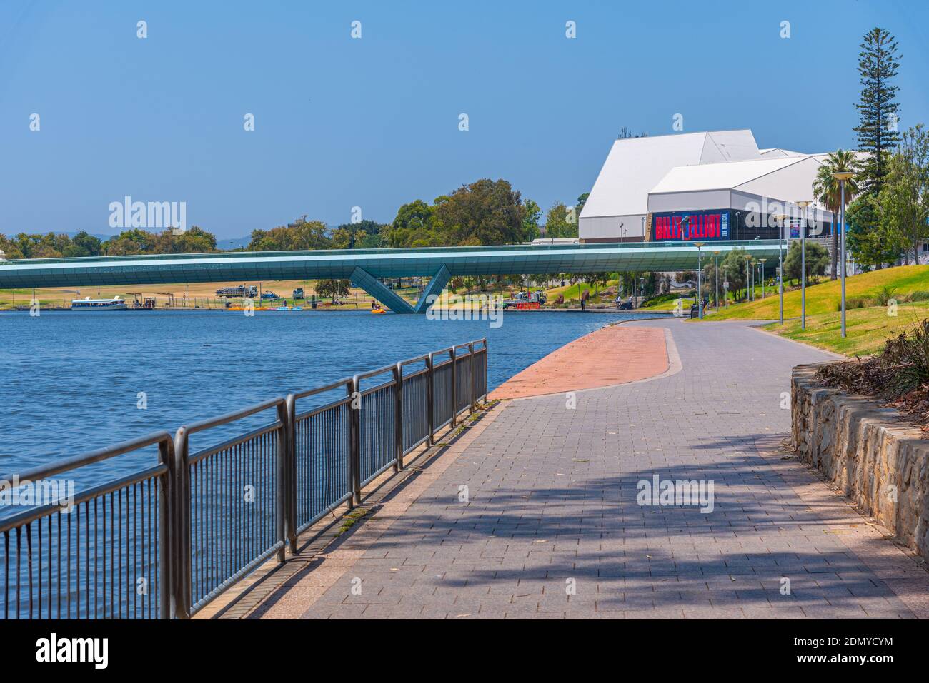 ADÉLAÏDE, AUSTRALIE, 7 JANVIER 2020 : maison de jeux Dunstan sur le fleuve de Torrens en Australie Banque D'Images