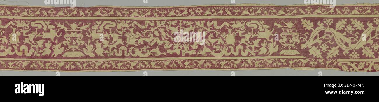 TISSUS TOILE LIN a broder point de croix 320 gr Ficelle écru au mètre