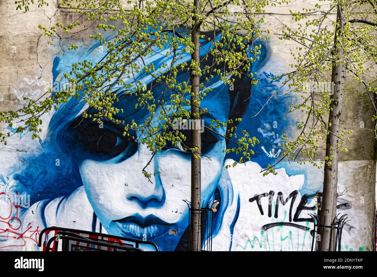 Belfast, Irlande du Nord. 30 avril 2016. Graffiti et Street art le 30 avril 2016 à Belfast, Irlande du Nord, Royaume-Uni. Banque D'Images