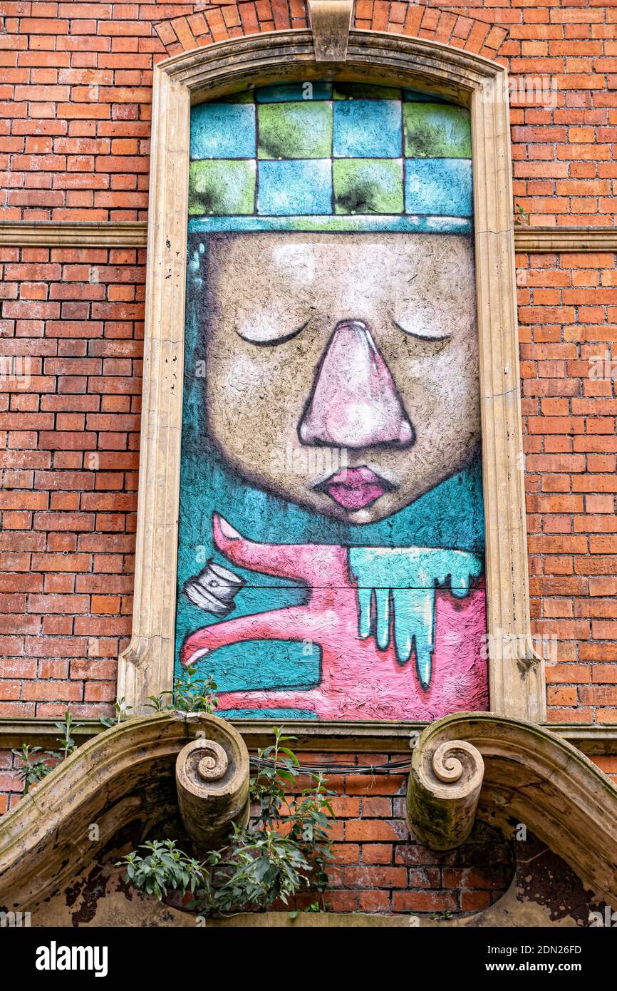 Belfast, Irlande du Nord. 30 avril 2016. Graffiti et Street art le 30 avril 2016 à Belfast, Irlande du Nord, Royaume-Uni. Banque D'Images