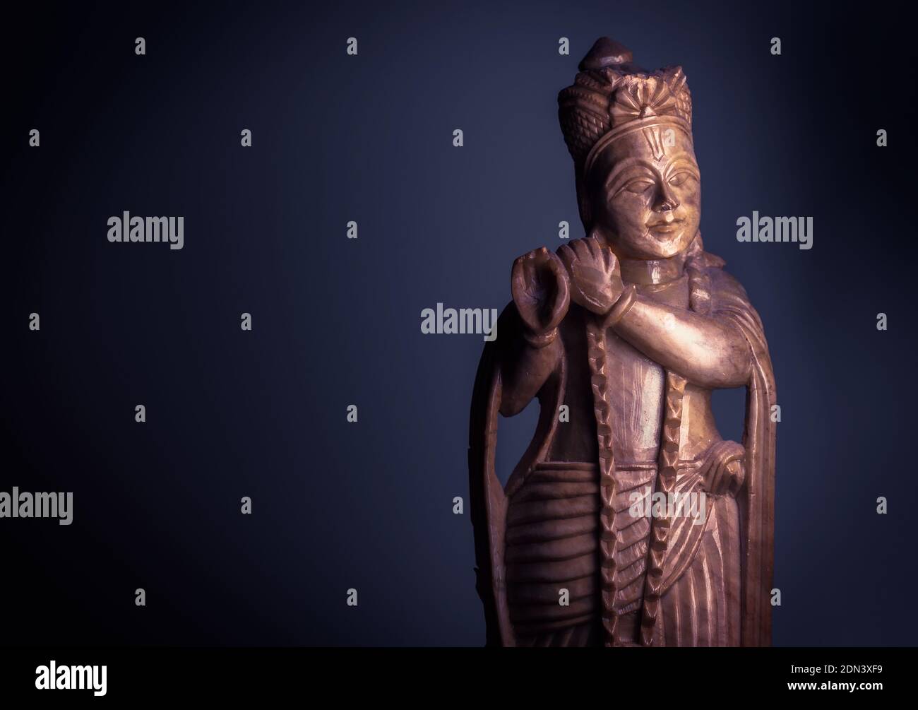 Photo sélective d'une magnifique statue d'un femme Banque D'Images