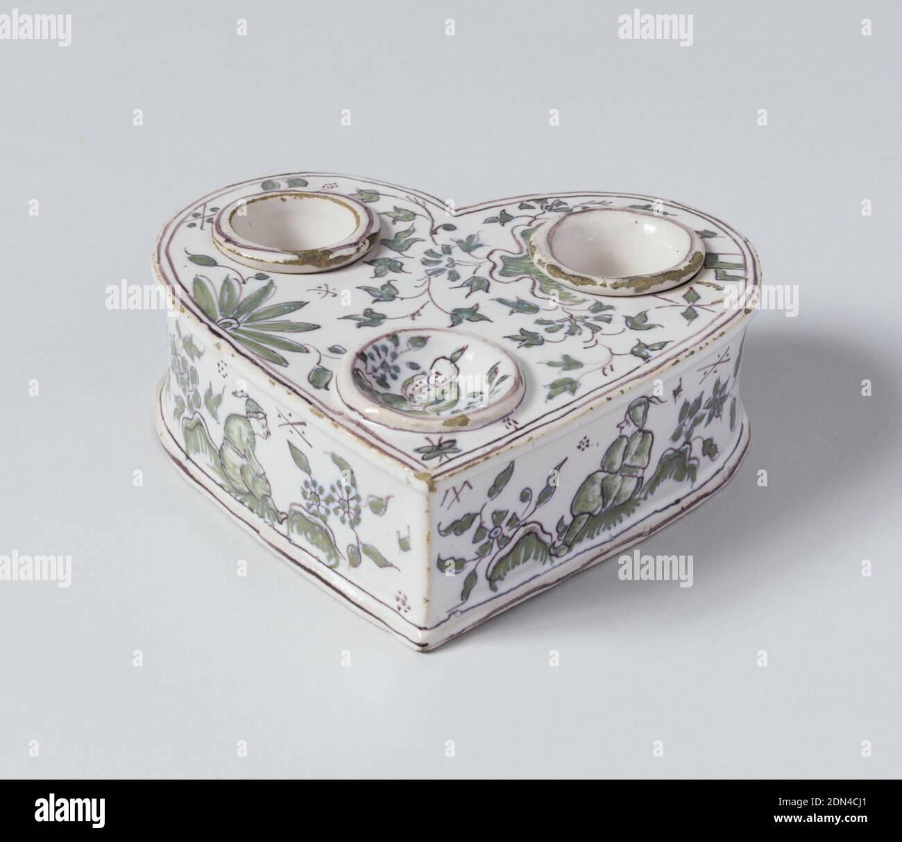 Encrier en forme de coeur Banque de photographies et d’images à haute