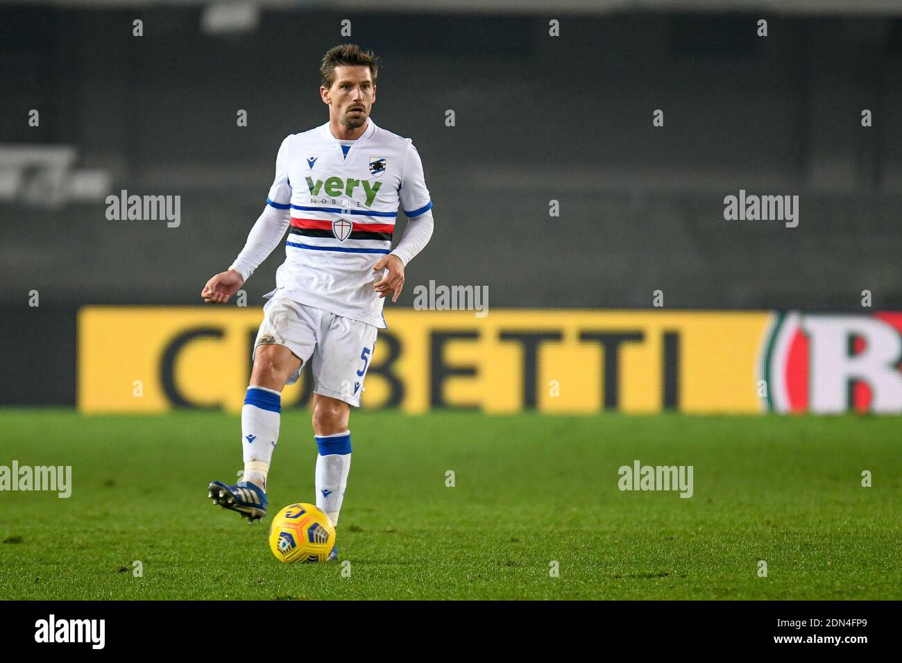 16 décembre 2020, Vérone, Italie: Vérone, Italie, Marcantonio Bentegodi Stadium, 16 décembre 2020, Adrien Silva (Sampdoria) pendant Hellas Verona vs UC Sampdoria - football italien série A Match (Credit image: © Ettore Griffoni/LPS via ZUMA Wire) Banque D'Images