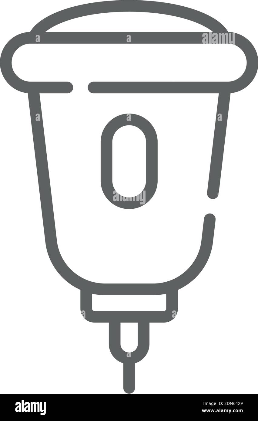 icône vecteur machine à ultrasons illustration simple et moderne du vecteur Illustration de Vecteur