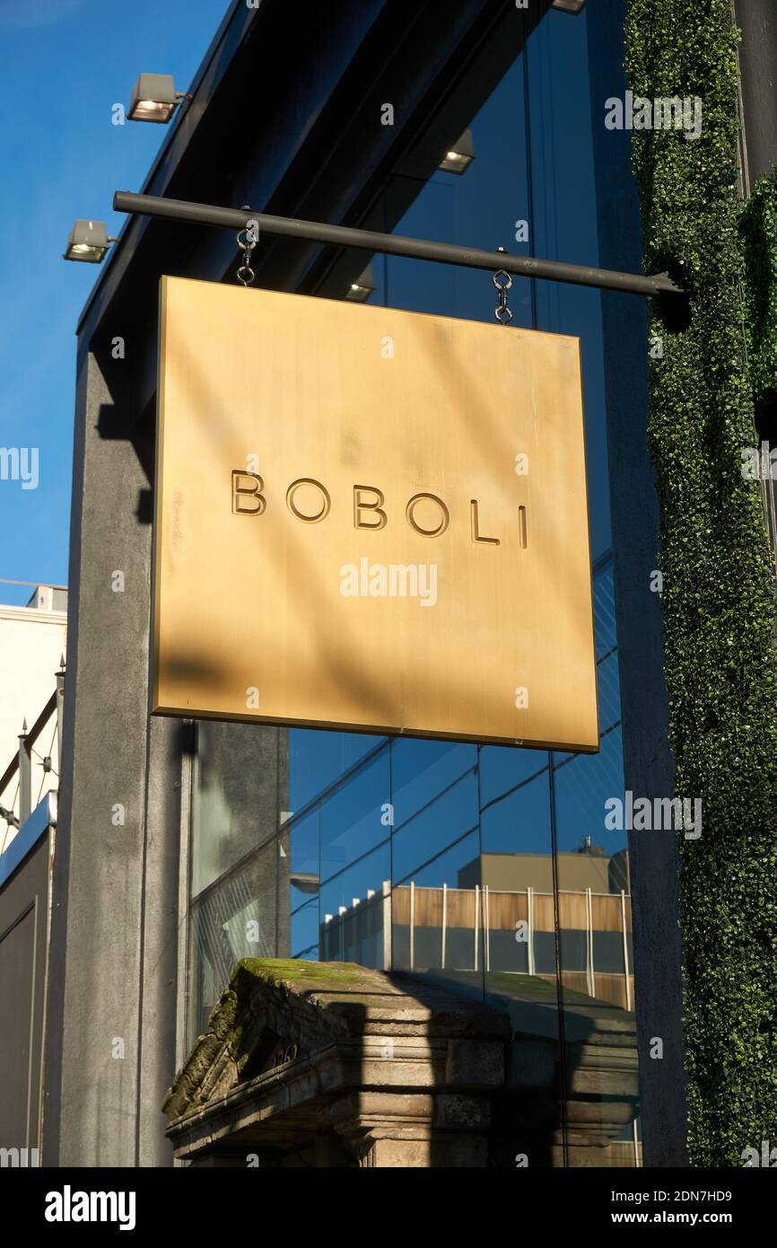 Boutique de luxe pour femmes Boboli dans le quartier commercial South Granville, Vancouver, Colombie-Britannique Banque D'Images