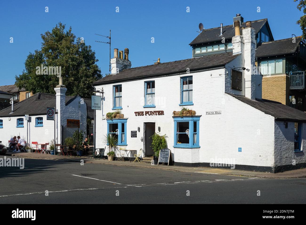 The Punter pub à Cambridge Cambridgeshire Angleterre Royaume-Uni Banque D'Images