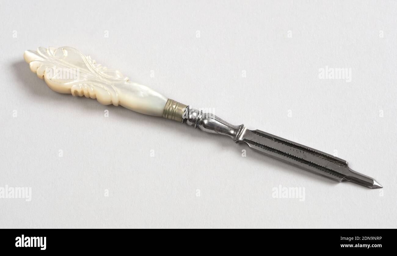 Fichier, env. 1875, contenants, Arts décoratifs, dossier Banque D'Images