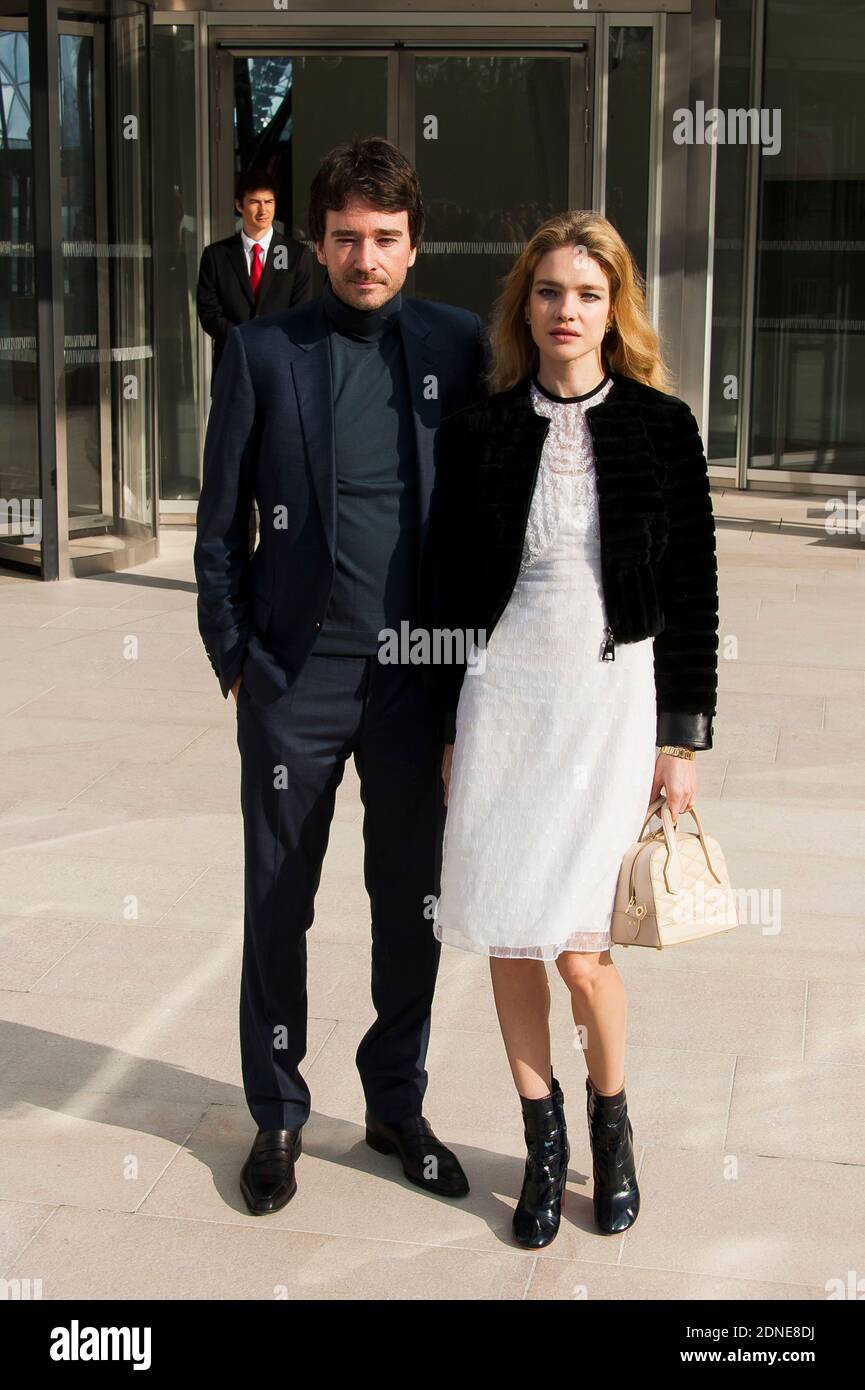 File photo - Natalia Vodianova and Antoine Arnault arrive to Louis Vuitton  Fall/Winter 2015-2016 Ready-To-Wear collection show held at the Fondation  Louis Vuitton in Paris, France, on March 11, 2015. Antoine Arnault