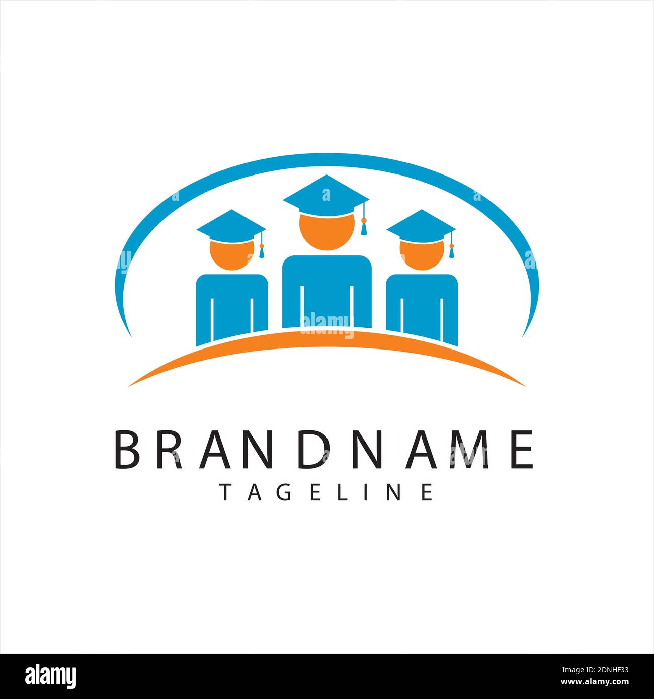 logo education, illustration vectorielle Illustration de Vecteur