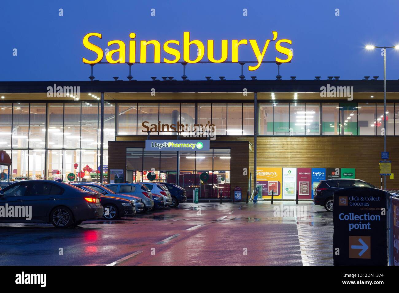 Sainsbury's Supermarket Londres, Angleterre Banque D'Images