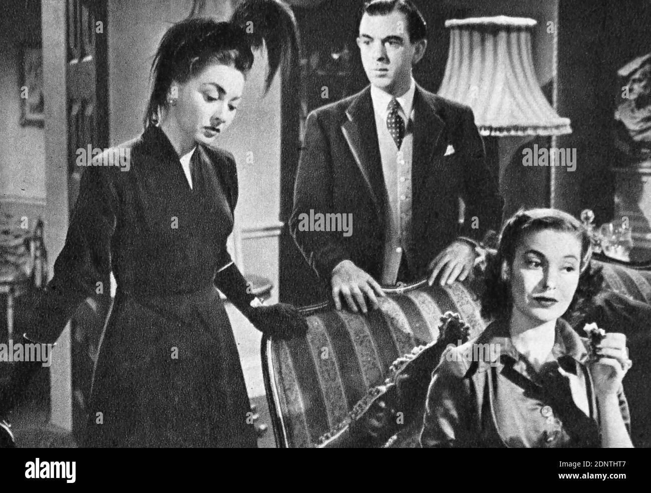Film encore de 'train of Eventss' avec Valerie Hobson, Peter Finch, John Clements et John Gregson. Banque D'Images