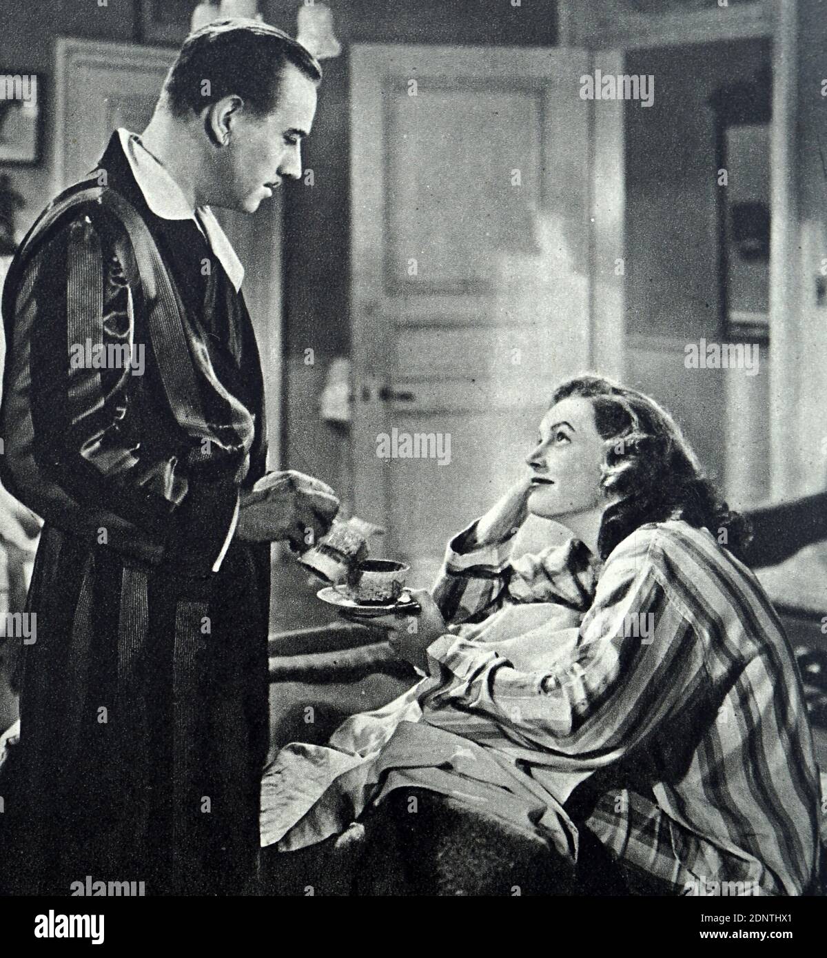 Le film de 'My Own True Love' avec Phyllis Calvert, Melvyn Douglas, Wanda Hendrix et Philip Friend. Banque D'Images