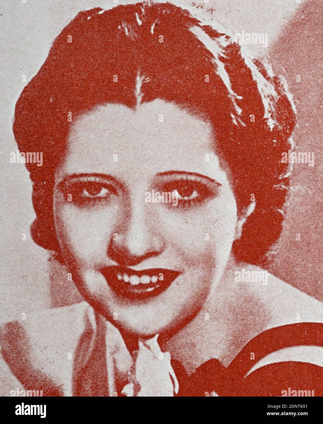 Photographie de Kay Francis (1905-1968) une actrice américaine de scène et de film. Banque D'Images