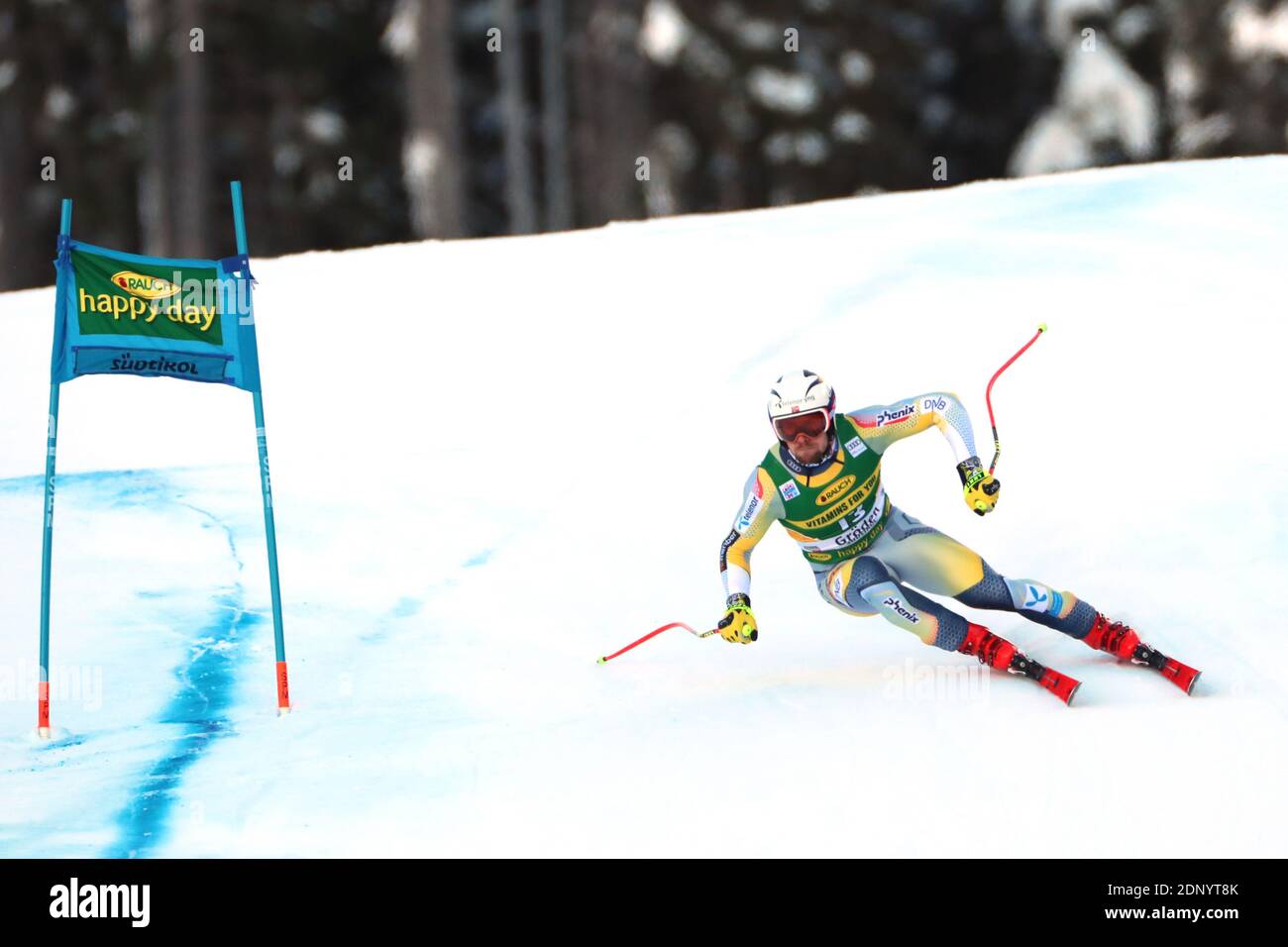 Groden, Italie. 18 décembre 2020. Coupe du monde de ski alpin FIS - Covid-19 Outbreak - 2e événement Super-G masculin le 18/12/2020 à Val Gardena, Gröden, Italie. En action Aleksander Kilde (NOR) (photo de Pierre Teyssot/ESPA-Images) Credit: European Sports photo Agency/Alay Live News Banque D'Images