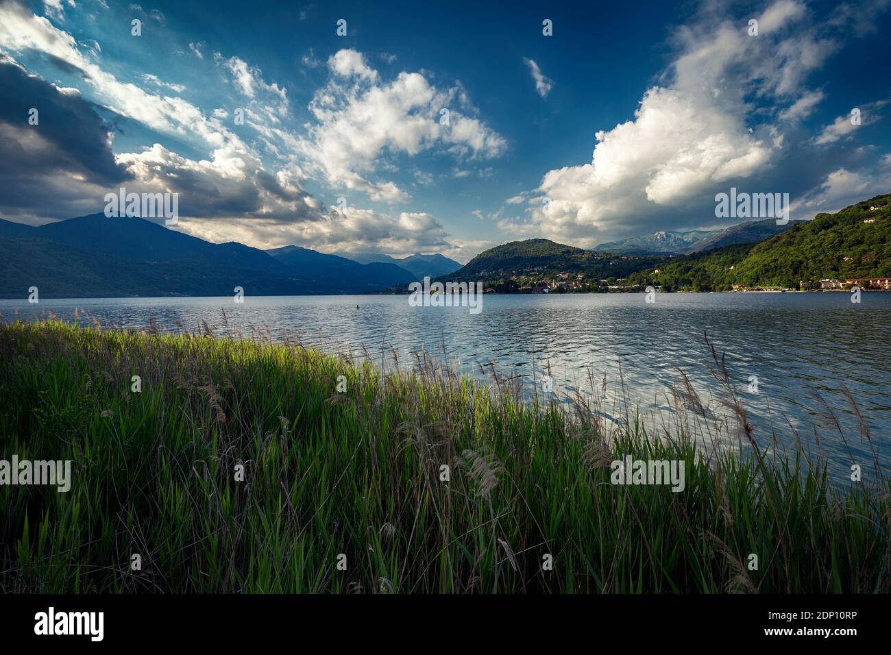 Lago d'Orta Orta San Giulio (Novara) Banque D'Images