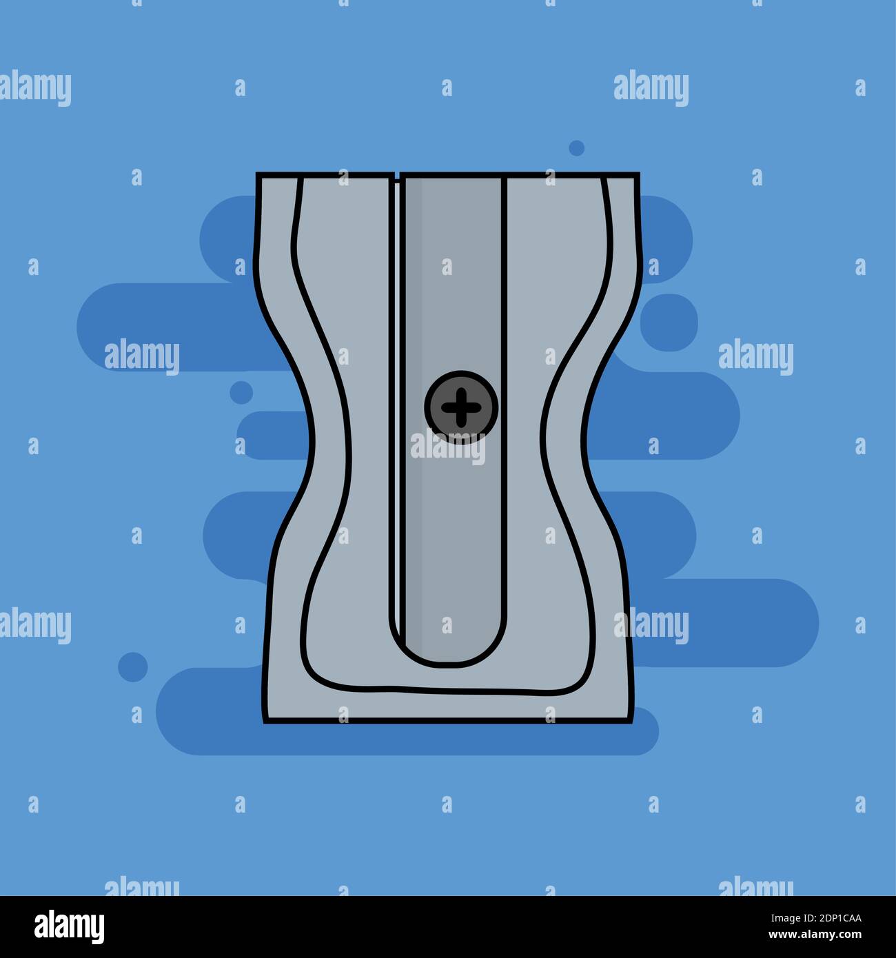 Pencil cutter back to school picture icon - Vector Illustration de Vecteur