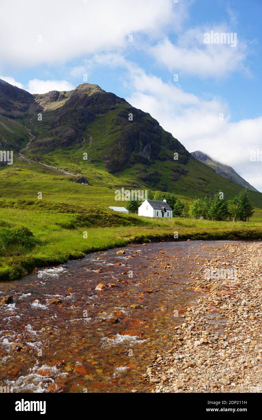 Glen COE (Écosse) Banque D'Images