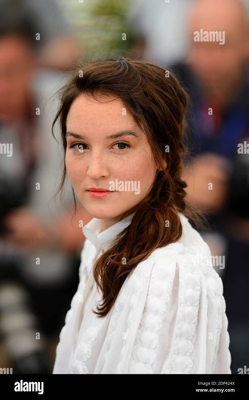 ANAIS Demoustier posant au photocall pour le film Marguerite et Julien dans le cadre du 68e Festival de Cannes, le 19 mai 2015. Photo de Nicolas Briquet/ABACAPRESS.COM Banque D'Images