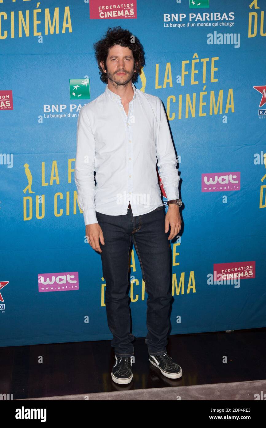 Pose au photocall des ambassadeurs lors du progrès de la 31eme journée du cinéma au bar de l'hôtel Plaza Athenee a Paris, France. Le 16 juin 2015. Photo de Audrey Poree/ ABACAPRESS.COM Banque D'Images