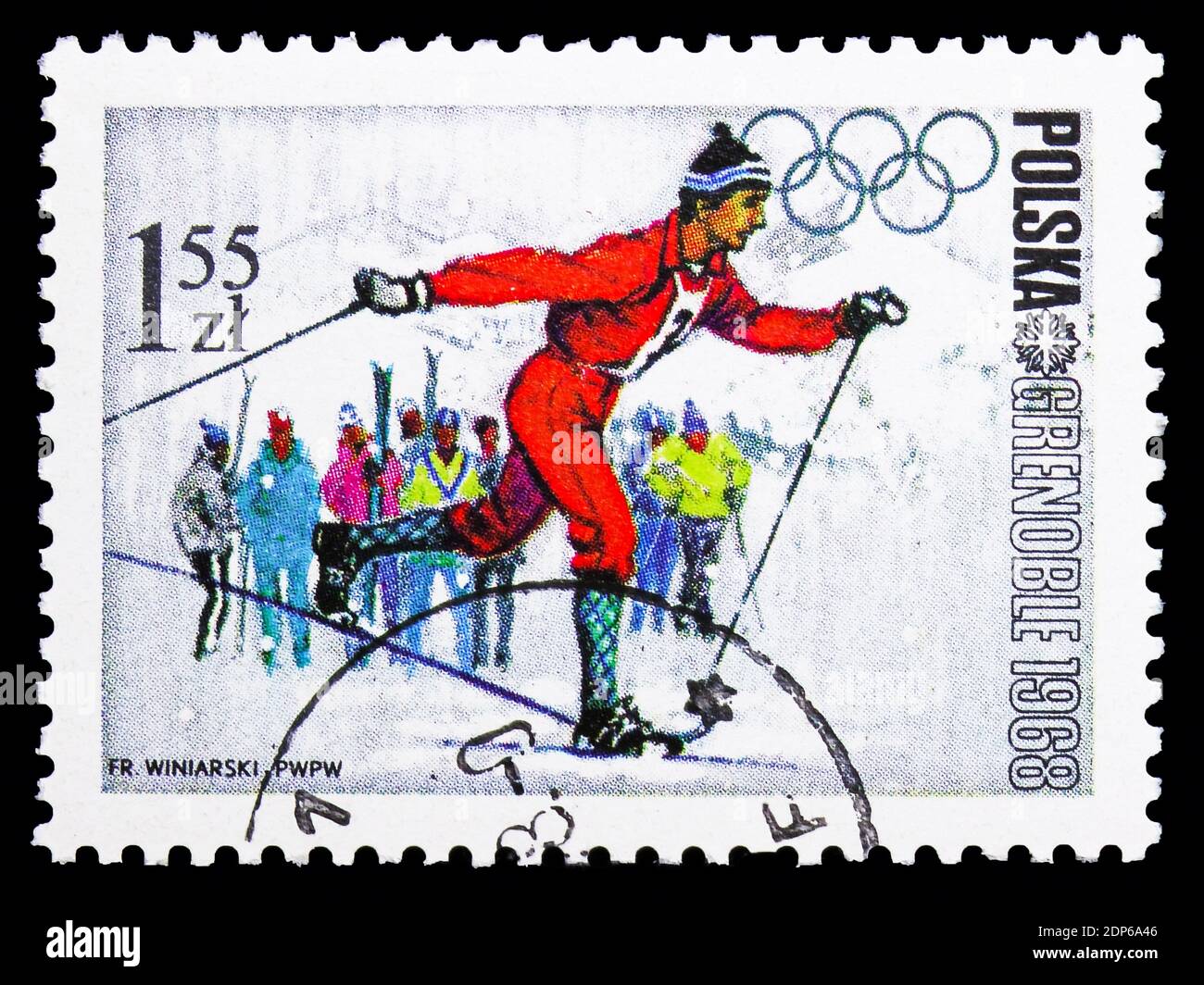 Porte-clefs Jeux Olympiques d'hiver Grenoble 1968 (69983 Porte-clefs Jeux Olympiques d'hiver Grenoble 1968 (69983