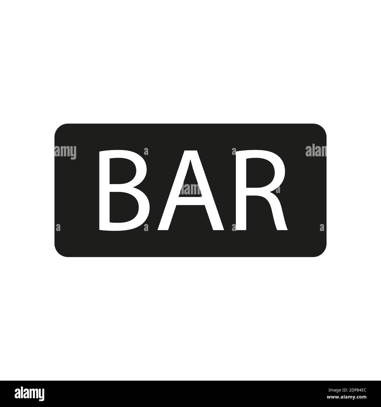 icône de la barre des panneaux élément de l'icône de la barre pour le concept mobile et les applications web. L'icône de la barre de panneau de signalisation fine peut être utilisée pour le Web et le mobile. Icône Premium sur W Illustration de Vecteur