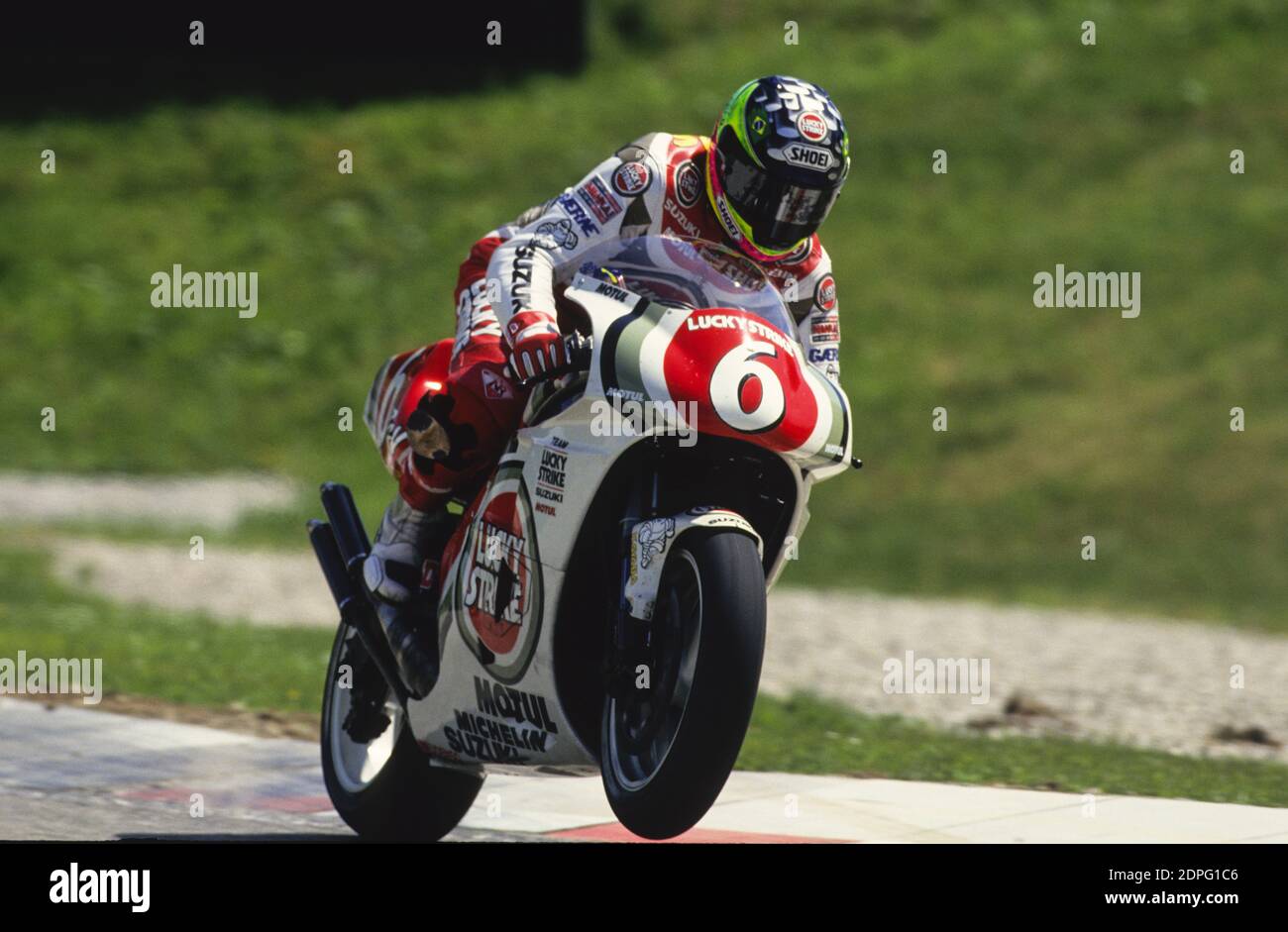 Alex Barros, (BRA), Suzuki 500, GP autrichien 500 1994, Salzbourg Photo  Stock - Alamy