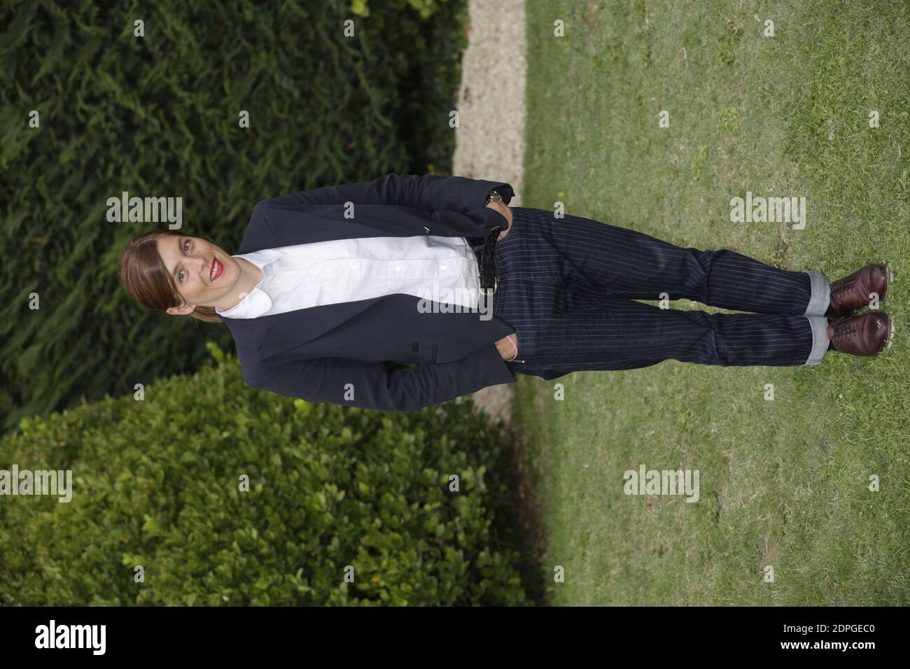 Valérie Donzelli pose pour le photocall de Marguerite et Julien lors du 8ème Festival du film d'Angoulême à Angoulême, France, le 27 août 2015. Photo de Jerome Domine/ABACAPRESS.COM Banque D'Images