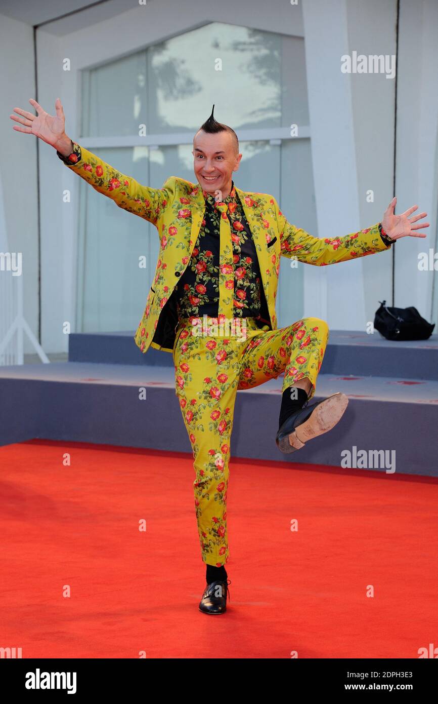 Arturo Brachetti assiste au Rabin, la première du dernier jour dans le cadre du 72e Festival du film de Venise (Mostra) à Venise, Italie, le 7 septembre 2015. Photo d'Aurore Marechal/ABACAPRESS.COM Banque D'Images