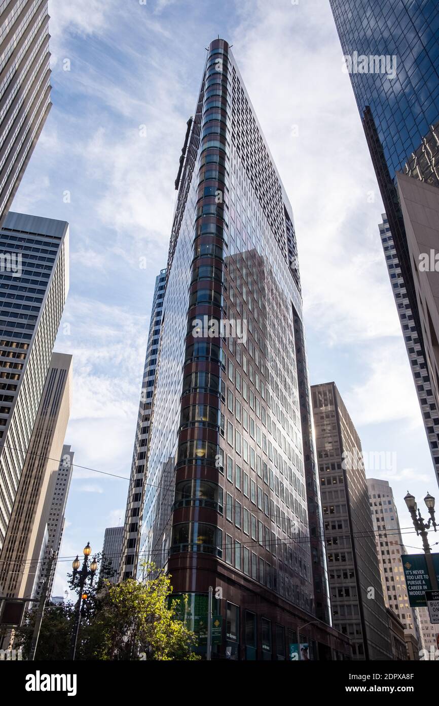 Gratte-ciels à San Francisco aux États-Unis Banque D'Images