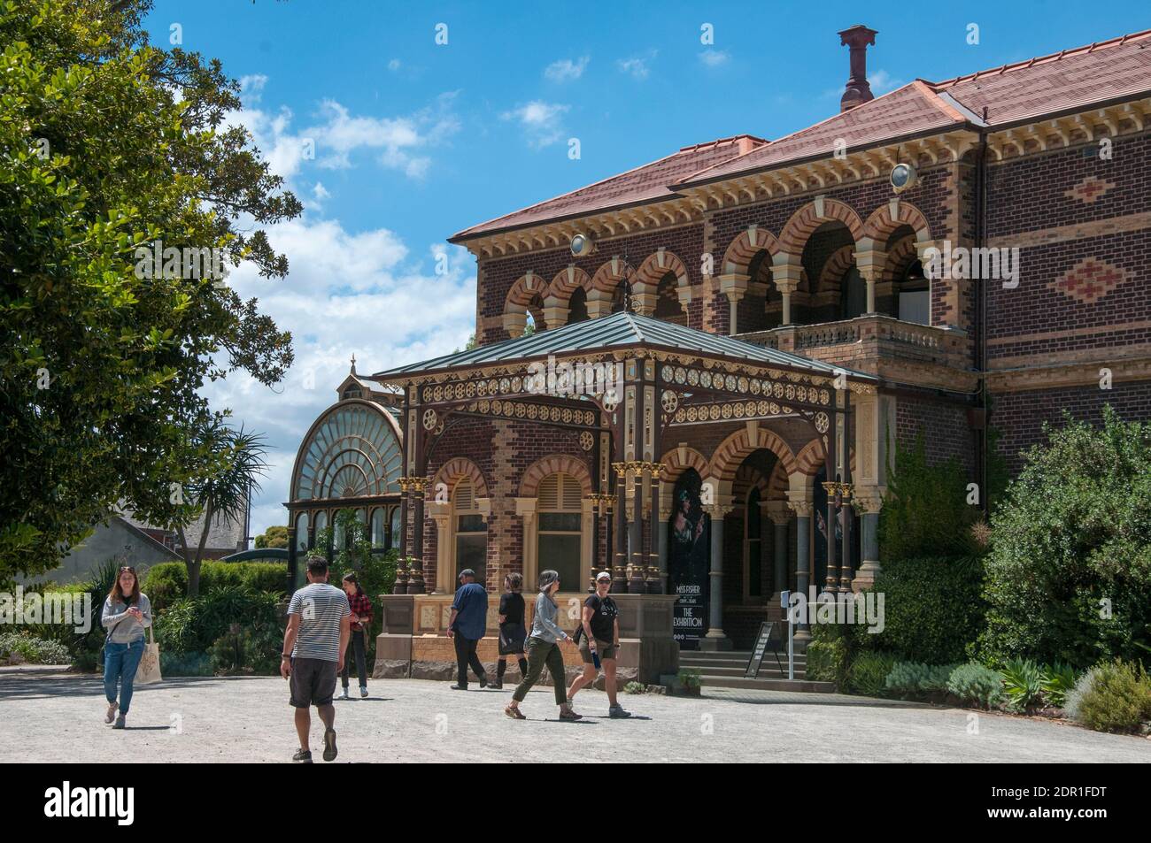 Le manoir Sargood de Rippon Lea House & Gardens (1868), Elsternwick, Victoria, Australie Banque D'Images