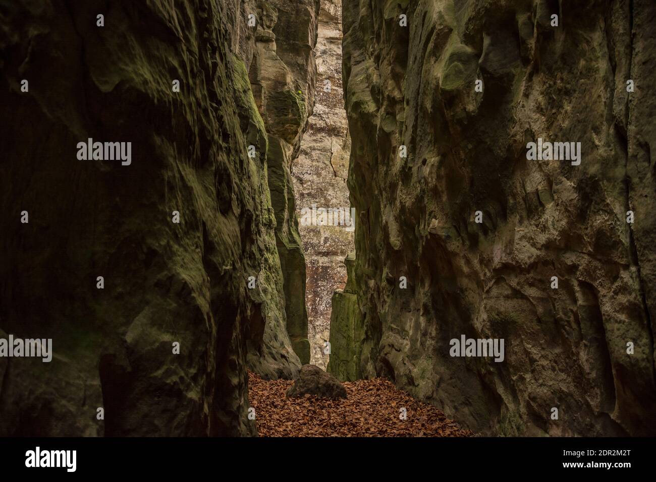 Rock Formations Dans Cave Banque D'Images