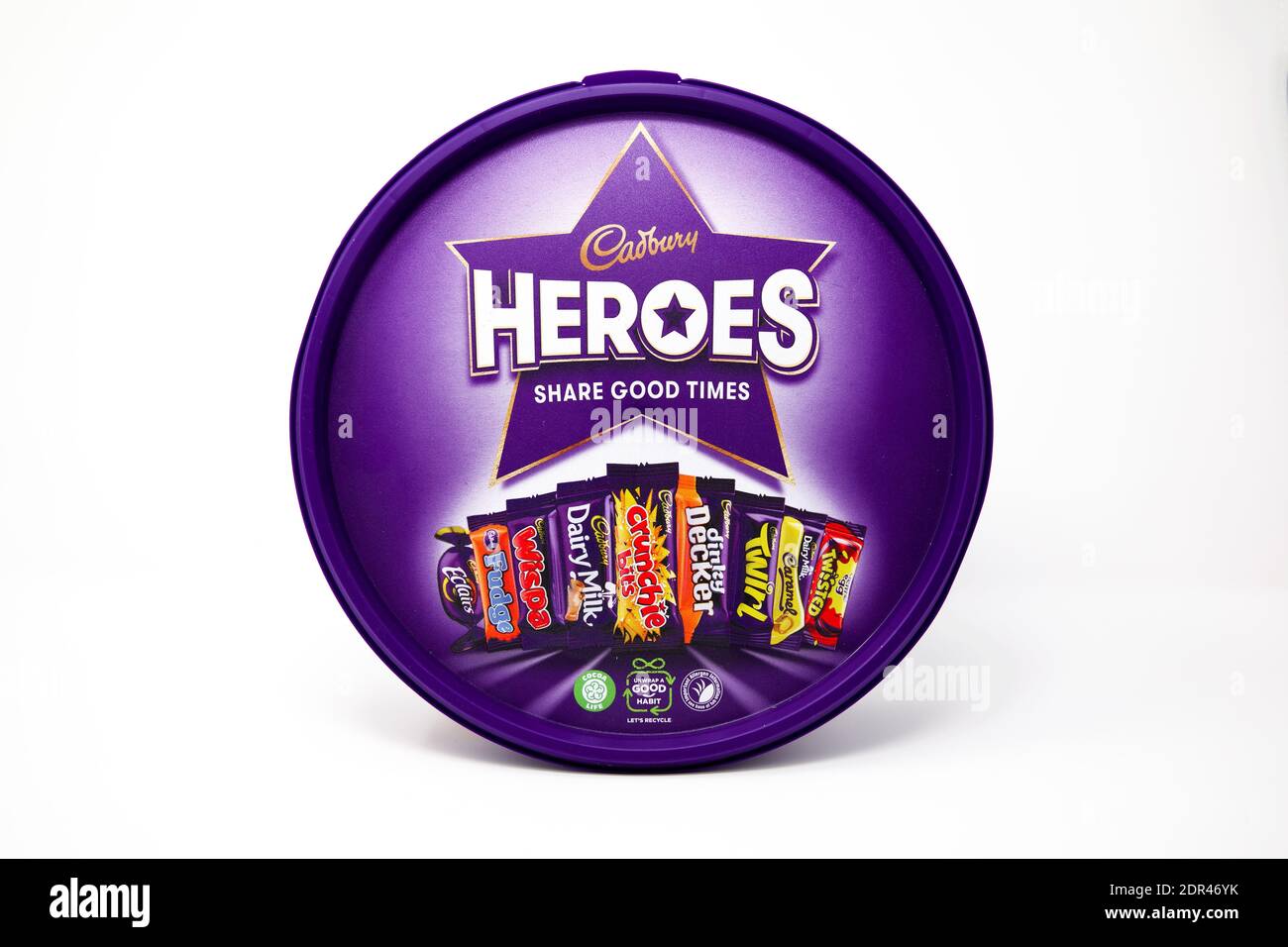 Bac à héros Cadbury Banque D'Images