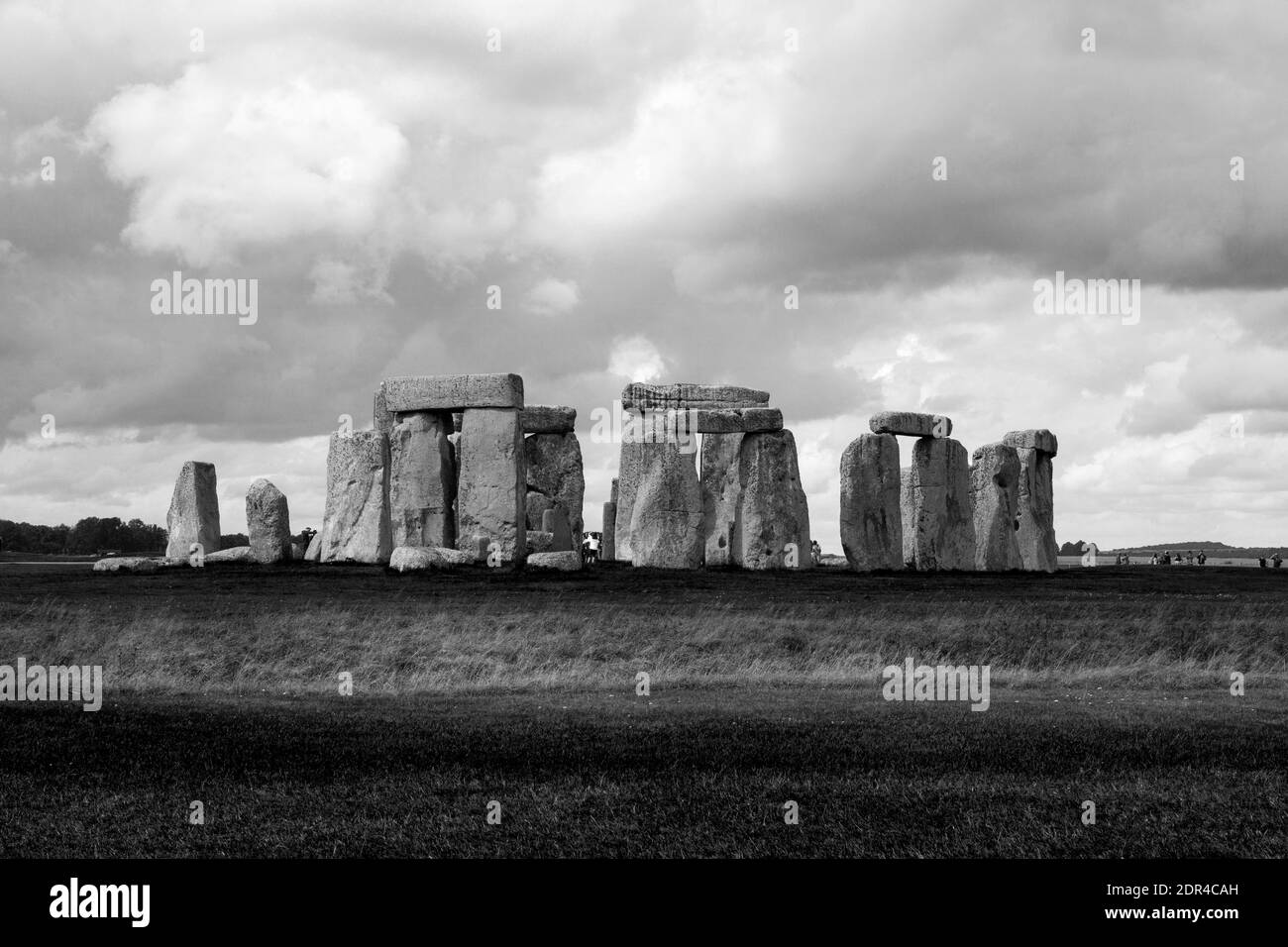 STONEHENGE, WILTSHIRE, ROYAUME-UNI, AOÛT 24 2020. Stonehenge, un anneau de pierres debout, est un monument préhistorique dans le Wiltshire, Angleterre, Royaume-Uni, à l'université Banque D'Images