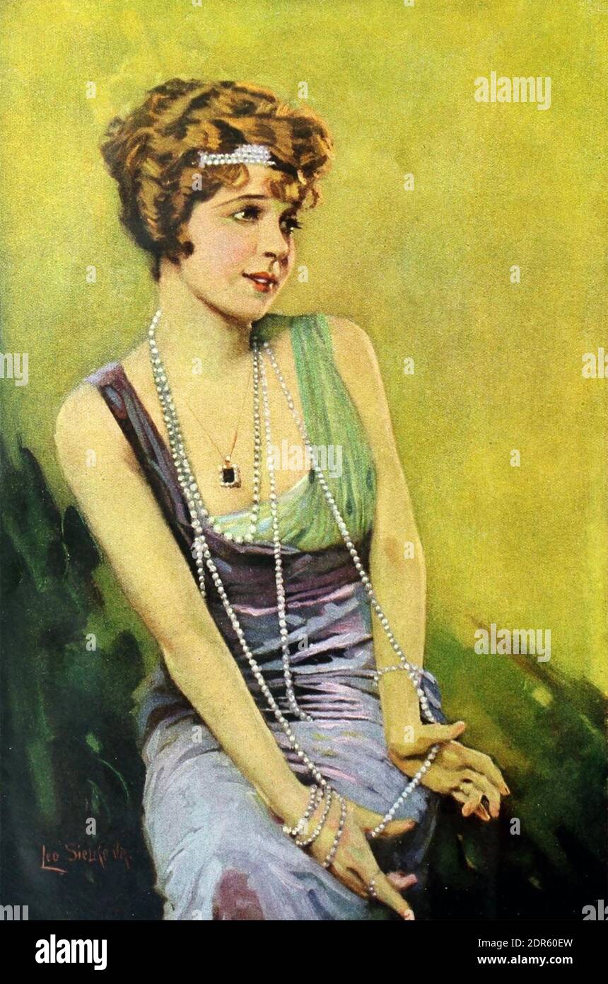 UNE VINGTAINE DE FLAPPER Banque D'Images