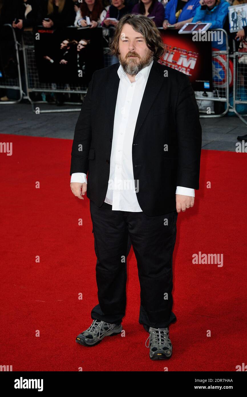 Le réalisateur Ben Wheatley participe à la première de High Rise dans le cadre du 59e BFI London film Festival à Odeon Leicester Square à Londres, Royaume-Uni, le 9 octobre 2015. Photo d'Aurore Marechal/ABACAPRESS.COM Banque D'Images