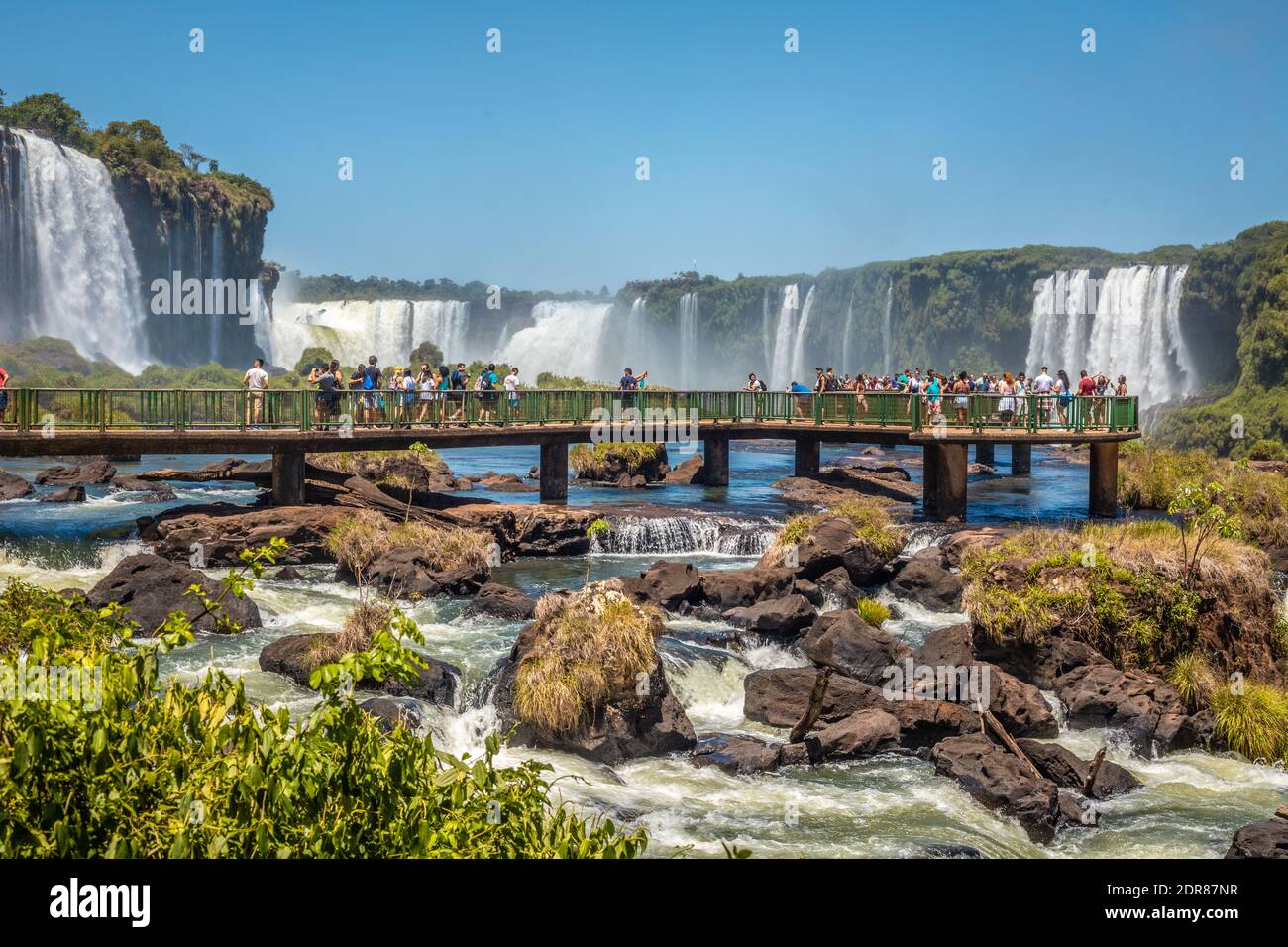 Les chutes d'Iguazu Banque D'Images