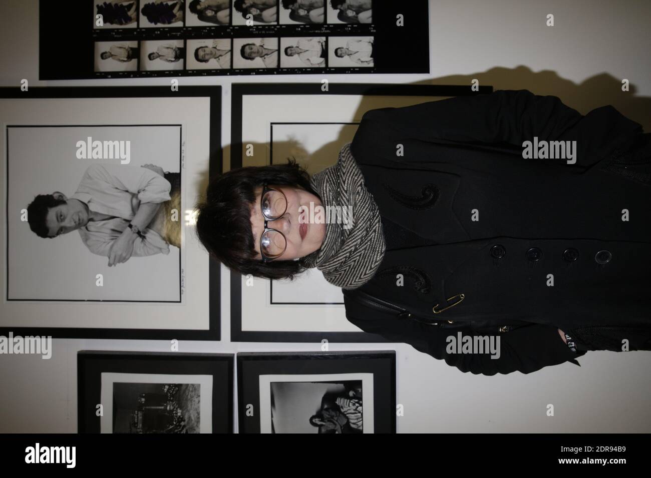 Guesch Patti lors du vernissage l'exposition de Geraldine Beigbeder a Paris, France le 4 novembre 2015. Photo de Jerome Domine/ABACAPRESS.COM Banque D'Images