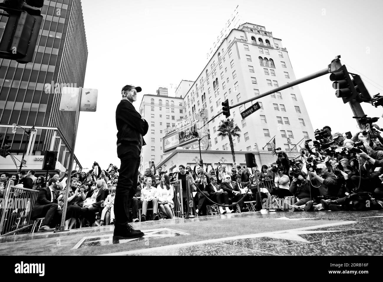 Ron Howard est honoré de sa deuxième étoile sur le Hollywood Walk of Fame le 10 décembre 2015 à Los Angeles, CA, États-Unis. Photo de Lionel Hahn/ABACAPRESS.COM Banque D'Images